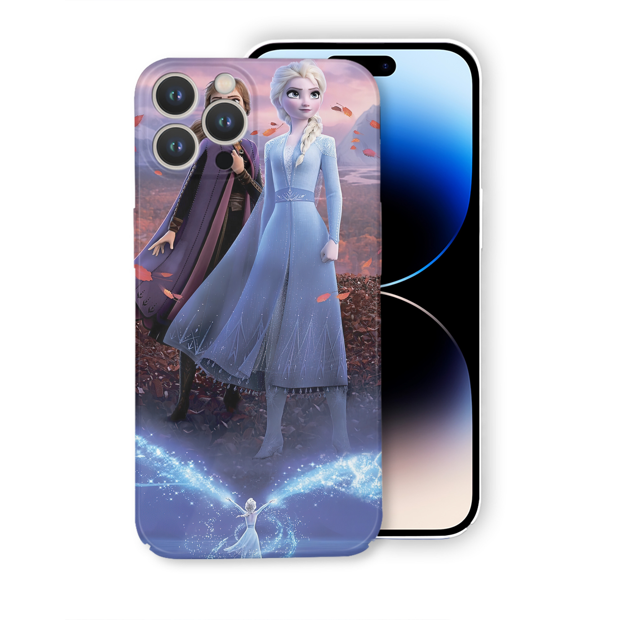 （画像用） アナと雪の女王 アンナ エルサ Frozen Anna Elsa 【iPhone 14シリーズ対応】ハードケース